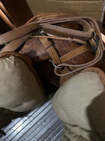 SELLA MODELL BARDELLA NUOVA FATTA A MANO COMPLETA DI ACCESSORI E STAFFE - Foto 3