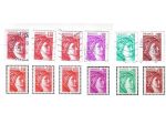 A136 - RARA VARITA' DI FRANCOBOLLI FRANCESI