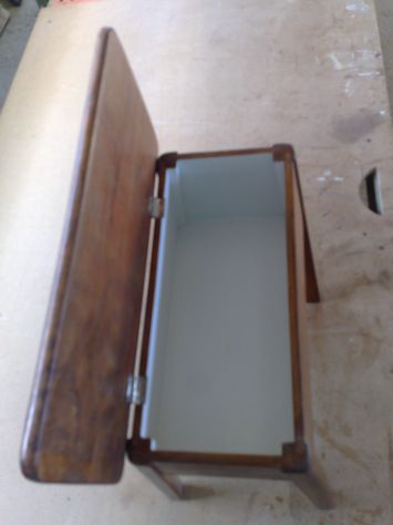 Cassetta Lustrascarpe porta attrezzi Calzolaio Antica Sciuscià - Foto 5