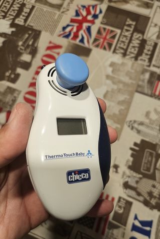 Termometro ad ultrasuoni della Chicco perfettamente funzionante