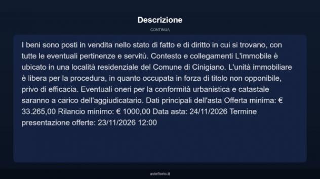 Immobile in asta di 87 m² in vendita a Cinigiano - Foto 6