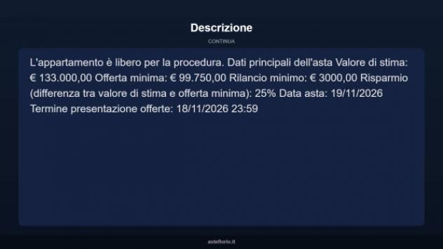 Immobile in asta di 79 m² in vendita a Roma - Foto 4