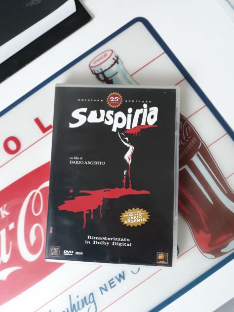 Dvd suspiria edizione 25 anni
