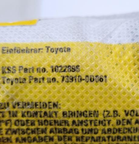 AIRBAG SEDILE DESTRO TOYOTA Yaris Serie 73910-0D061 (1720) - Foto 10