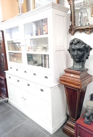VENDO PRIVATAMENTE GRANDE STOCK DI MOBILI SPECCHIERE STATUE LAMPADARI ANTICHI - Foto 8