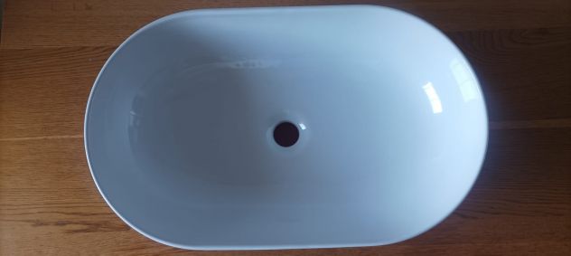 LAVABO D’APPOGGIO GLOBO “Le Ciotole” 60x36 cm con PILETTA e MISCELATORE - Foto 3