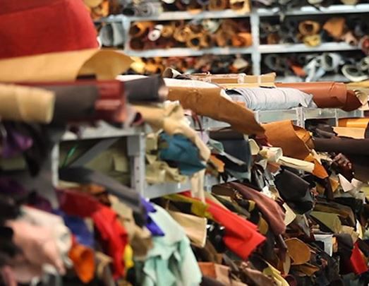compro rimanenze pellame a peso