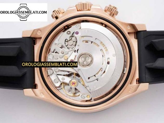 Rolex Replica DAYTONA 116515 1:1 BEST EDITION QUADRANTE CIOCCOLATO INDICATORI LUME SU CINTURINO OYSTERFLEX SA4130 V2 - Foto 3