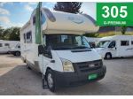 CAMPER BLUCAMP FORD MANSARDATO 7 POSTI DOPPIA DINETTE GENERALI CAMPER