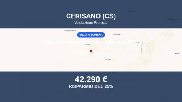 Immobile in asta di 149 m² in vendita a Cerisano