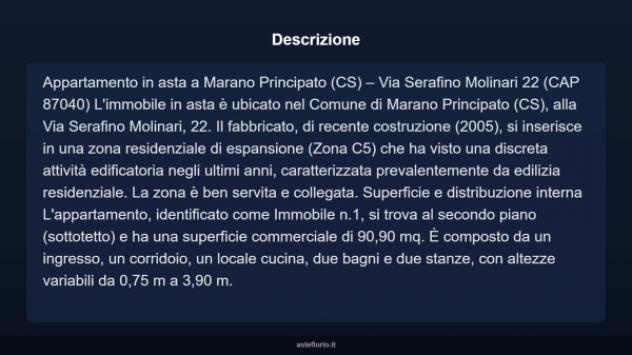 Immobile in asta di 98 m² in vendita a Marano Principato - Foto 7