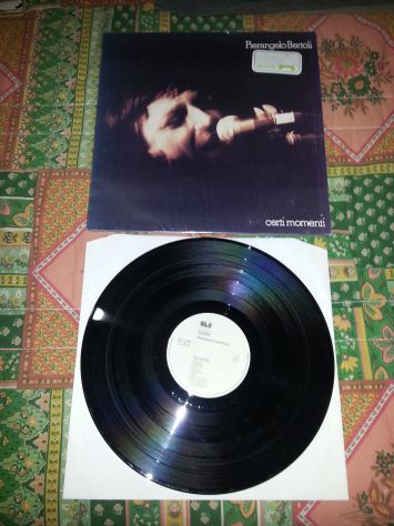 VINILE NUOVO,RARISSIMO,ORIGINALE,COMPLETO,33 GIRI:PIERANGELO BERTOLI"CERTI MOMEN - Foto 2