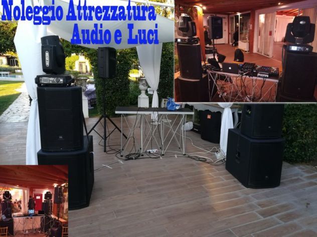 Noleggio attrezzatura Audio e Luci professionali prezzi Modici - Foto 2