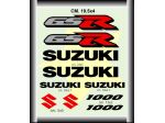 Kit completo di ADESIVI x moto SUZUKI GSR 1000
