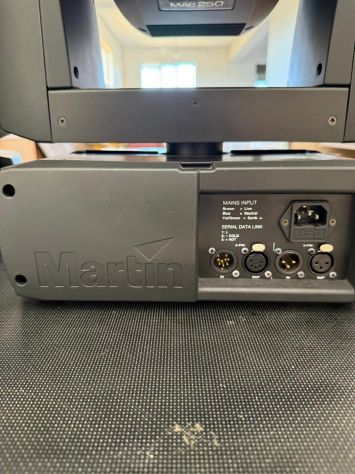 Coppia di Teste Mobili Martin con Flight Case. - Foto 4
