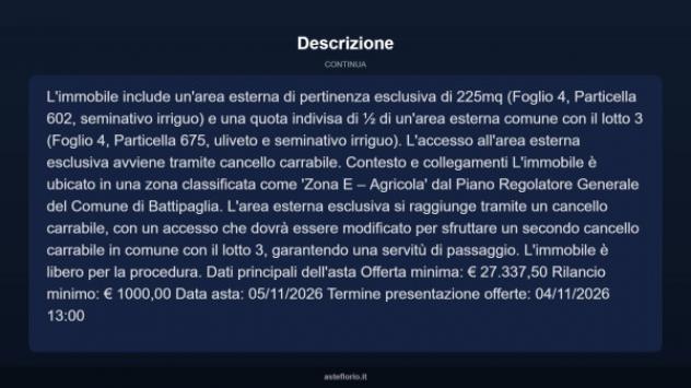 Immobile in asta di 36 m² in vendita a Battipaglia - Foto 10