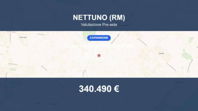 Immobile in asta di 484 m² in vendita a Nettuno