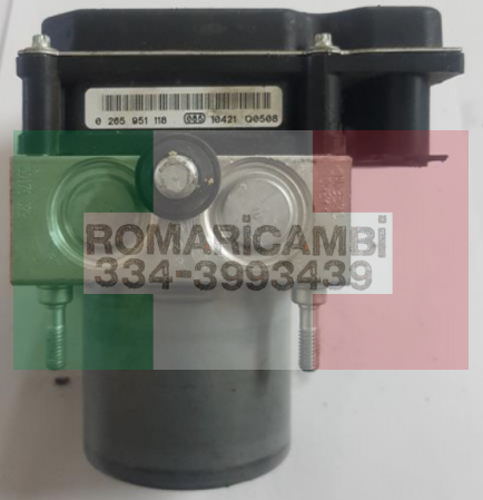 Smart ForTwo 1.0 2010 centralina gruppo pompa ABS 0265230990