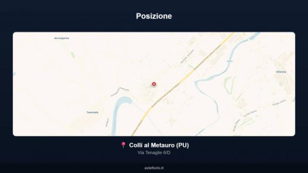 Immobile in asta di 112 m², box auto in vendita a Colli al Metauro - Foto 17