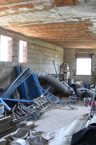 Attico in corso di costruzione nel 'condominio Elettra'