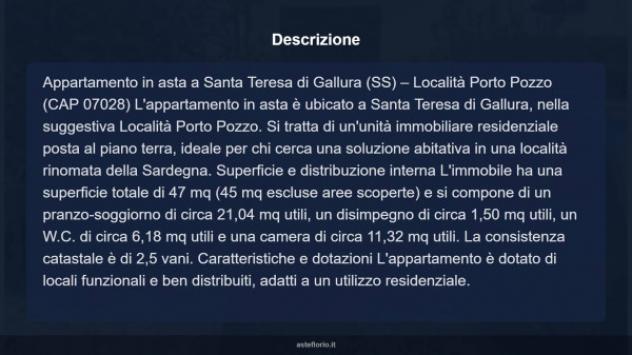Immobile in asta di 47 m² in vendita a Santa Teresa Gallura - Foto 9