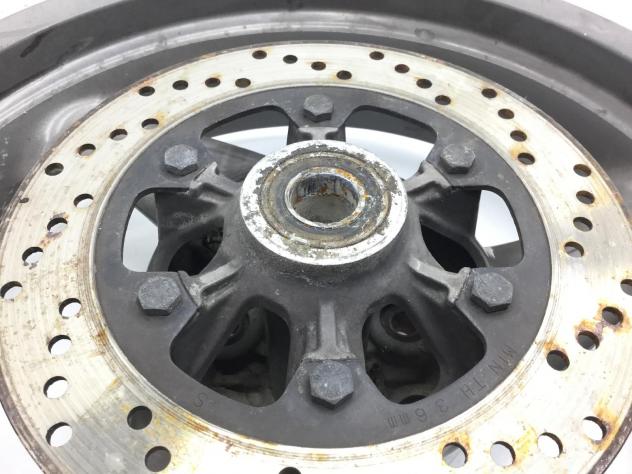 DUCATI MONSTER 620 CERCHIO RUOTA POSTERIORE 17 X 4.50 - NO DISCO 2004 M408AA - Foto 6