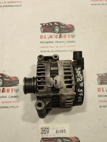 ALTERNATORE PEUGEOT 3008 Serie 0121615127 CAL10360GS 5F02 benzina 1598 (0916)