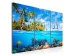 Quadro La Barca E La Tartaruga - ARREDALACASA