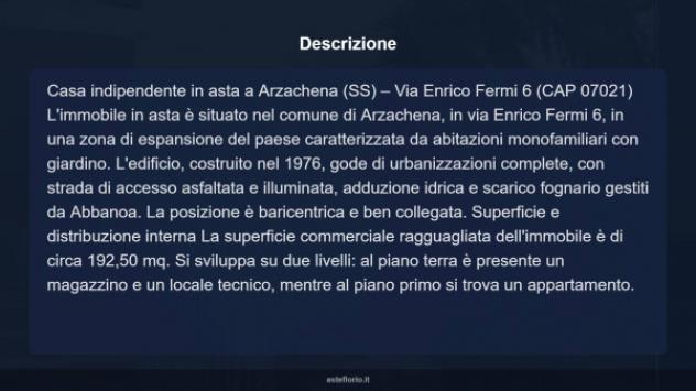 Immobile in asta di 192 m² in vendita a Arzachena - Foto 7