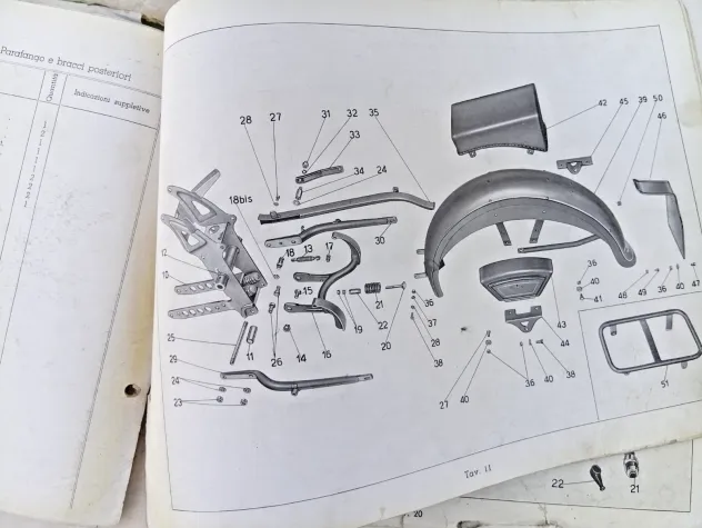 Catalogo Pezzi di Ricambio Moto Guzzi Airone 250 cc Turismo e Sport IV Edizione - Foto 6