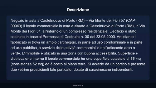 Immobile in asta di 55 m² in vendita a Castelnuovo di Porto - Foto 4