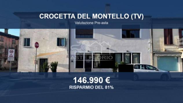 Immobile in asta di 524 m² in vendita a Crocetta del Montello