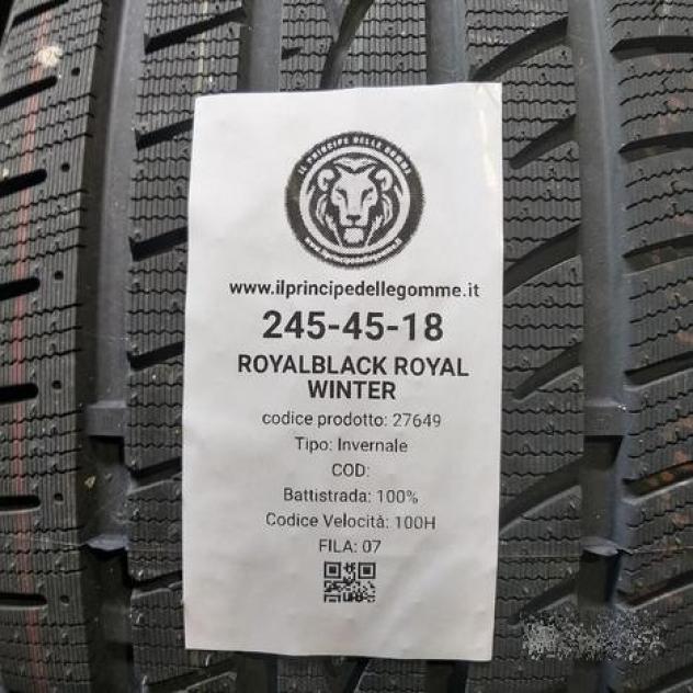 2 gomme 245 45 18 royalblack a27649