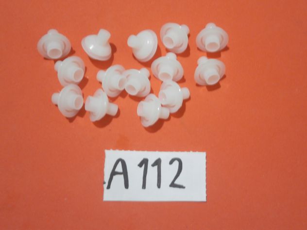 Mollette clip di fissaggio modanature profili sottoporta Autobianchi a112 abarth - Foto 4