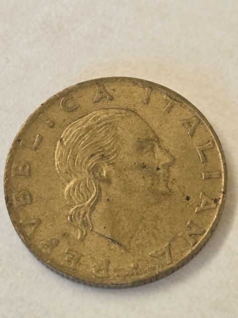 Numismatica, moneta da 200 lire della repubblica it., del 1989 per 100° A.M.T. - Foto 2