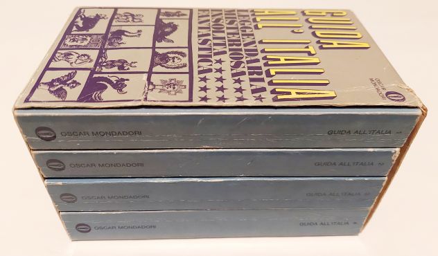 GUIDA ITALIA MISTERIOSA FANTASTICA LEGGENDARIA 4 VOL.COFAN. 1^ED.MONDADORI,1971 - Foto 7