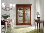Mobili Rustici Bergamo Vetrina 2porte scorrevoli 4 ripiani arte povera cod 11412
