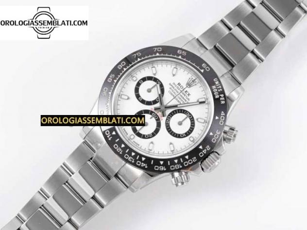 Rolex Replica DAYTONA 116500 1:1 BEST EDITION QUADRANTE BIANCO SU BRACCIALE SS SA4130 - Foto 3