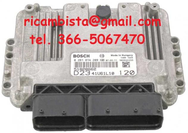 0281014209 Fiat Ducato 2.3 JTD centralina motore Bosch