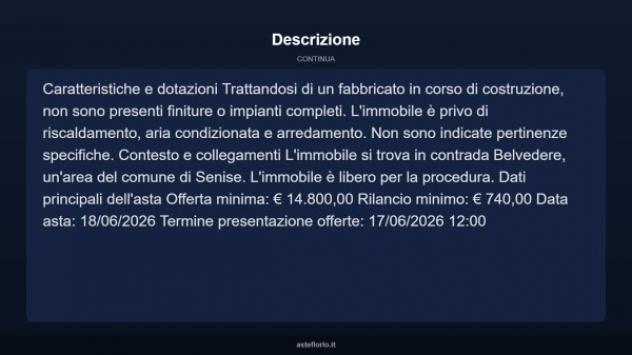 Immobile in asta di 51 m² in vendita a Senise - Foto 4