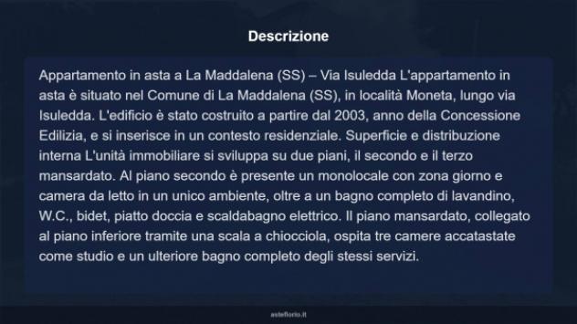 Immobile in asta di 132 m² in vendita a La Maddalena - Foto 17