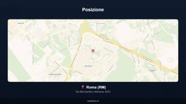Immobile in asta di 165 m², box auto in vendita a Roma - Foto 5
