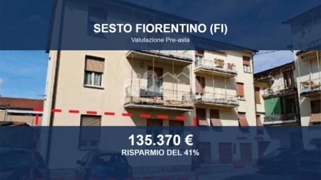 Immobile in asta di 99 m², box auto in vendita a Sesto Fiorentino