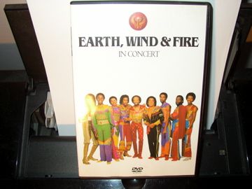 dvd earth wind & fire in concert