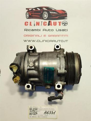 COMPRESSORE A/C PEUGEOT Boxer 3° Serie 504005418 F1CE0481D diesel 2999 (0611)