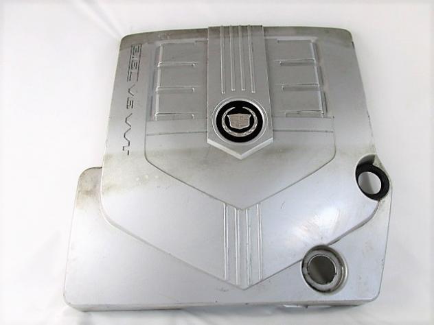 12583604 RIVESTIMENTO COVER COPRI MOTORE CADILLAC SRX 3.6 B 4X4 190KW AUT 5P (2005) RICAMBIO USATO LEGGERMENTE STRISCIATO (VEDI FOTO)