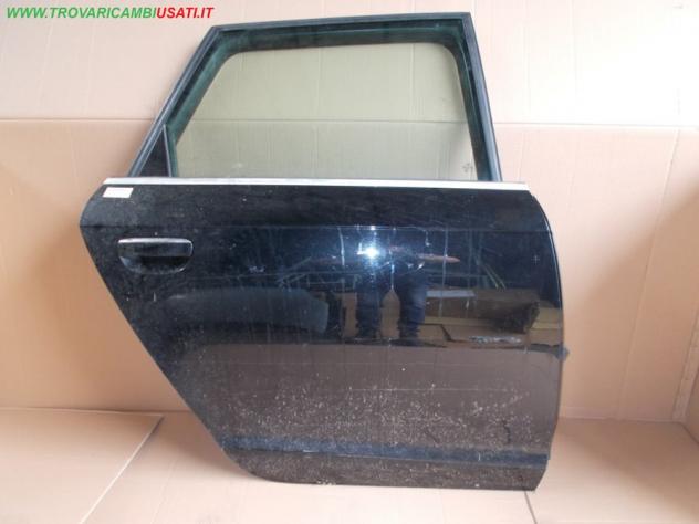 PORTA POST.D. NERO MET C/ALZ. SW AUDI A6 (4F) Avant  Carrozzeria  Lamierati esterni  Porte  Porta post. dx. AUDI - A6 4 porte - 01-10-2008 - 01-02-201