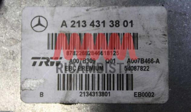 A2134313801 Mercedes CLS W257 centralina ABS gruppo pompa TRW