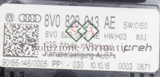 8V0820043A Audi A3 centralina comando condizionatore clima Preh - Foto 3