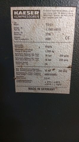 Essiccatore KAESER TD 61 - Foto 3